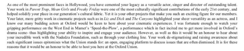 Illustration for article titled Lindsay Lohan's April Fool's Day Prank Was That Prestigious Universities Want Her for Speeches 😢
